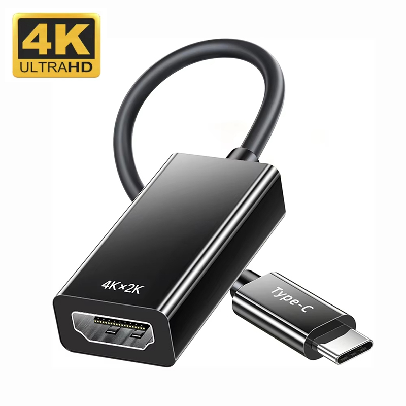 Home Cinema Usb - Type C naar HDMI-compatibele adapterconverterkabel voor
