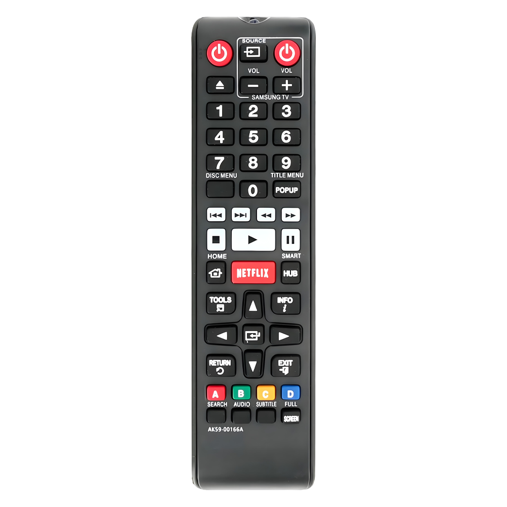 Blu Ray Disc Player - AK59-00166A Afstandsbediening geschikt voor Samsung Blu-Ray