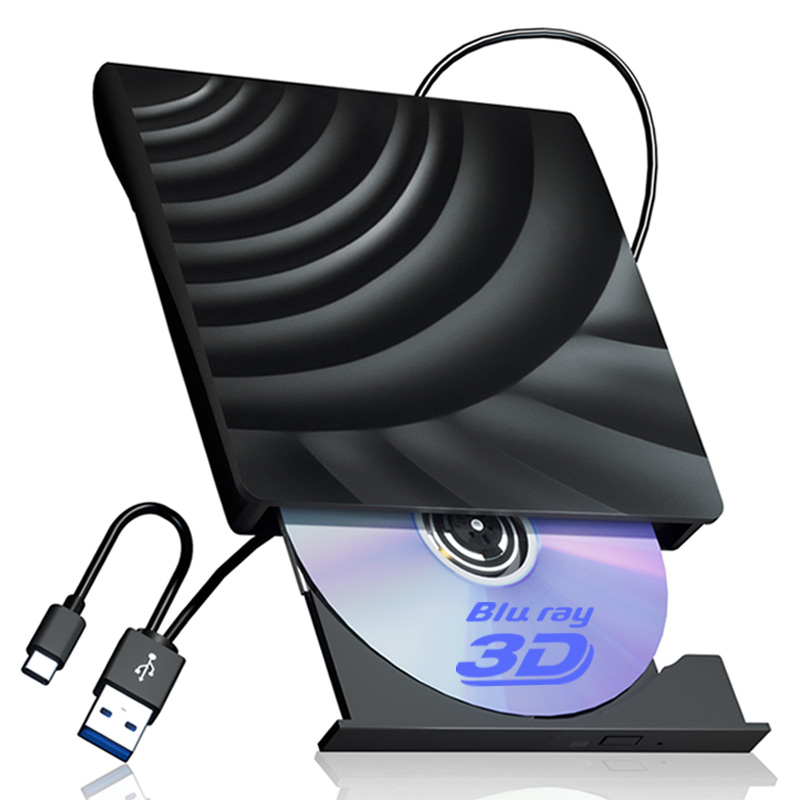 Blu Ray Disc Player - Externe Blu-ray Drive USB 3.0 Draagbare