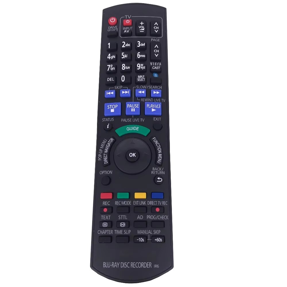 Blu Ray Disc Player - Gebruik afstandsbediening voor Panasonic Blu-ray DISC