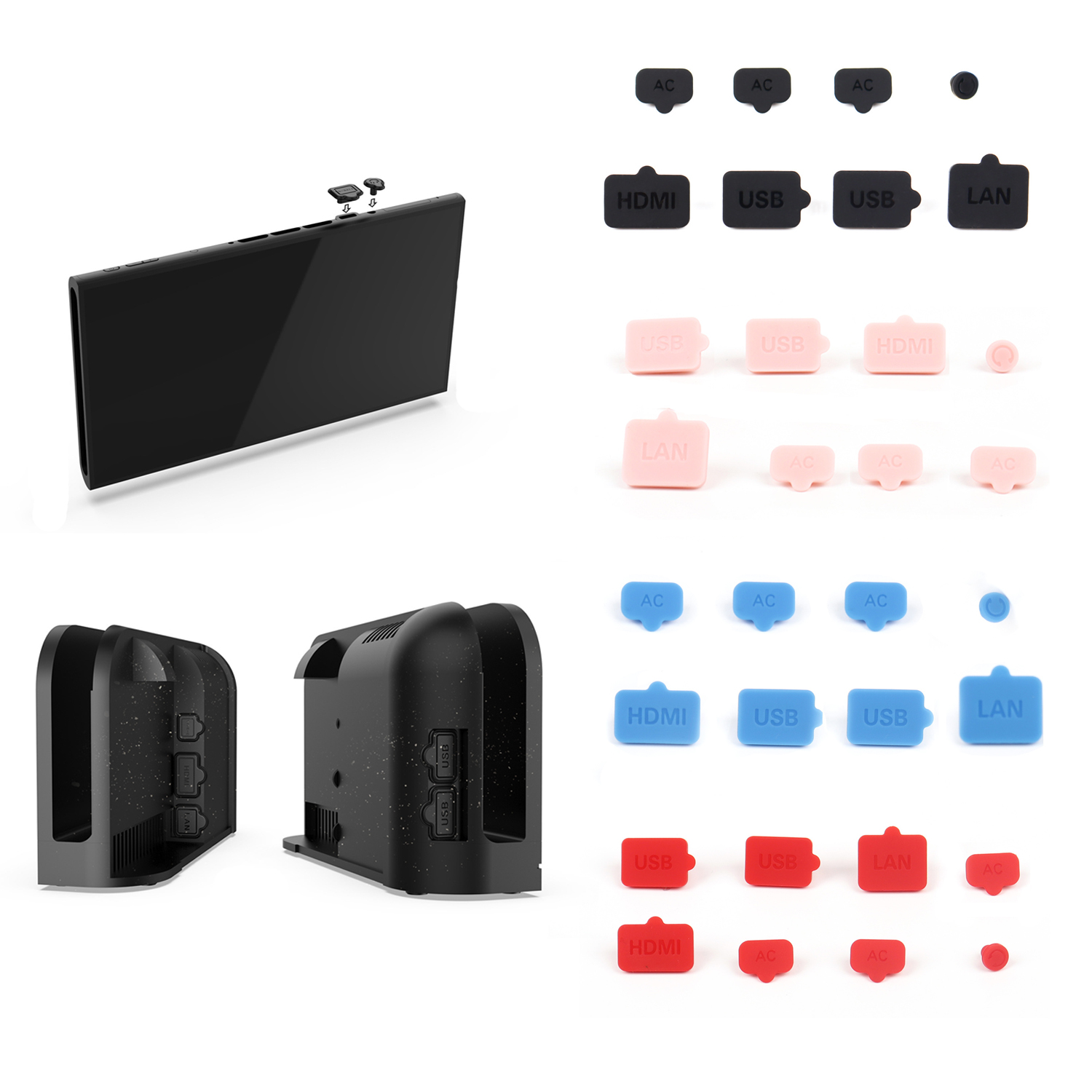 Home Cinema Usb - Anti-stofstekker Siliconen USB HDMI Type C