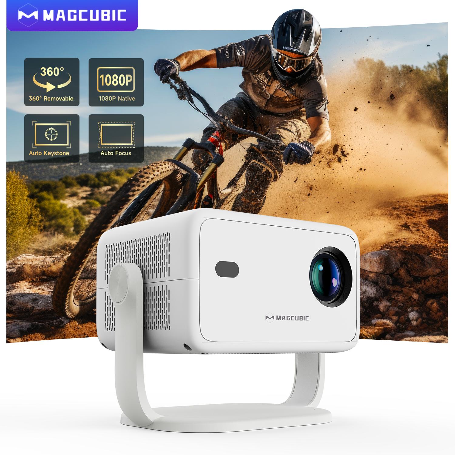 Home Cinema Setup - Magcubic 8K L018-projector 650ANSI Native 1080P
