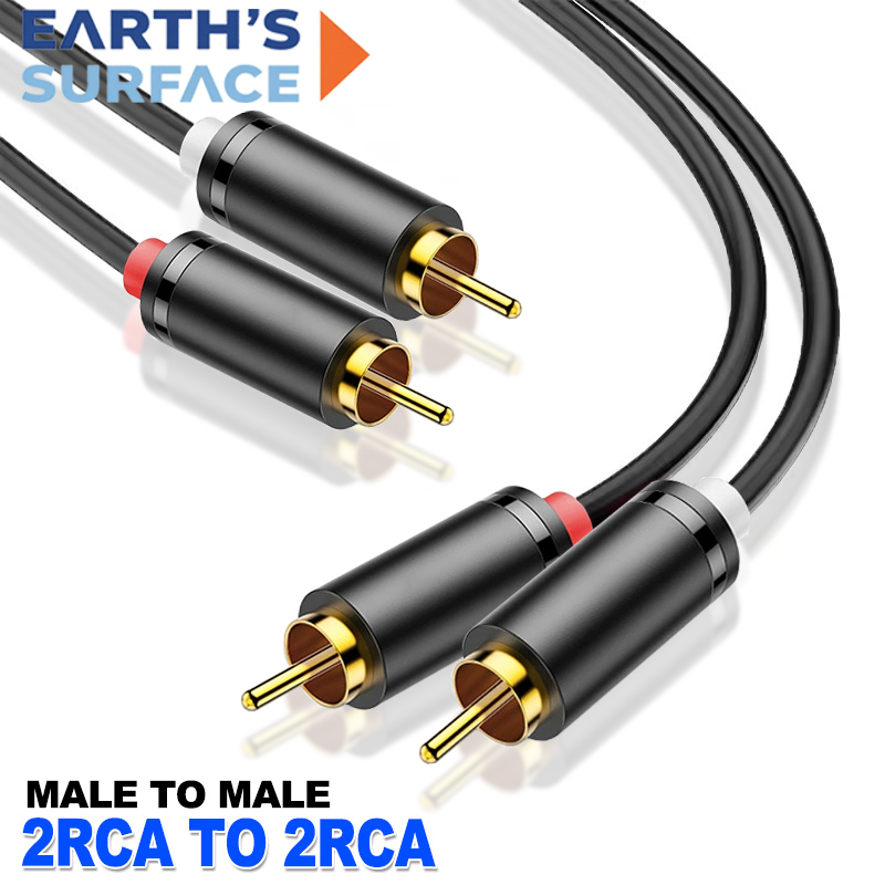 Home Cinema Idea - Dual RCA-kabel HIFI Stereo 2 RCA