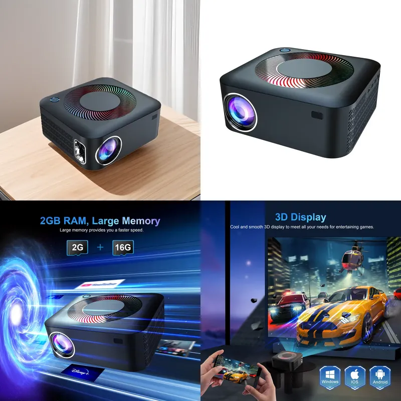 Home Cinema Projector 4K - XNANO Factory Groothandel X5 Projector 150000