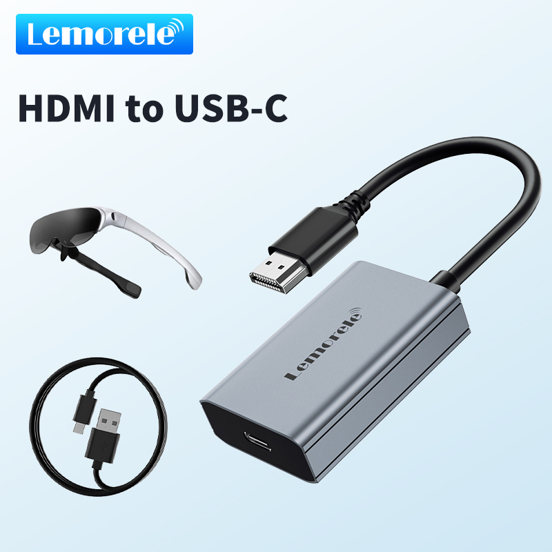 Home Cinema Usb - Lemorele HDMI naar TYPE-C Adapter 4K