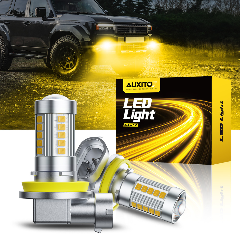 Home Cinema With Projector - AUXITO 6G27 Mistlamp H8 H9 H11