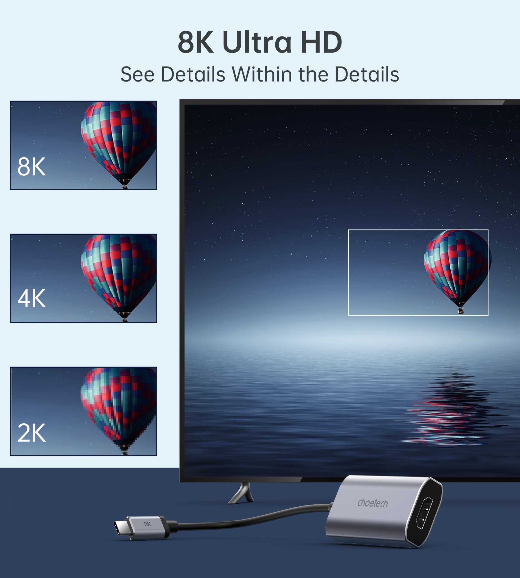USB C naar HDMI-adapter 8K, Th - Home Cinema Usb recensie en prijs