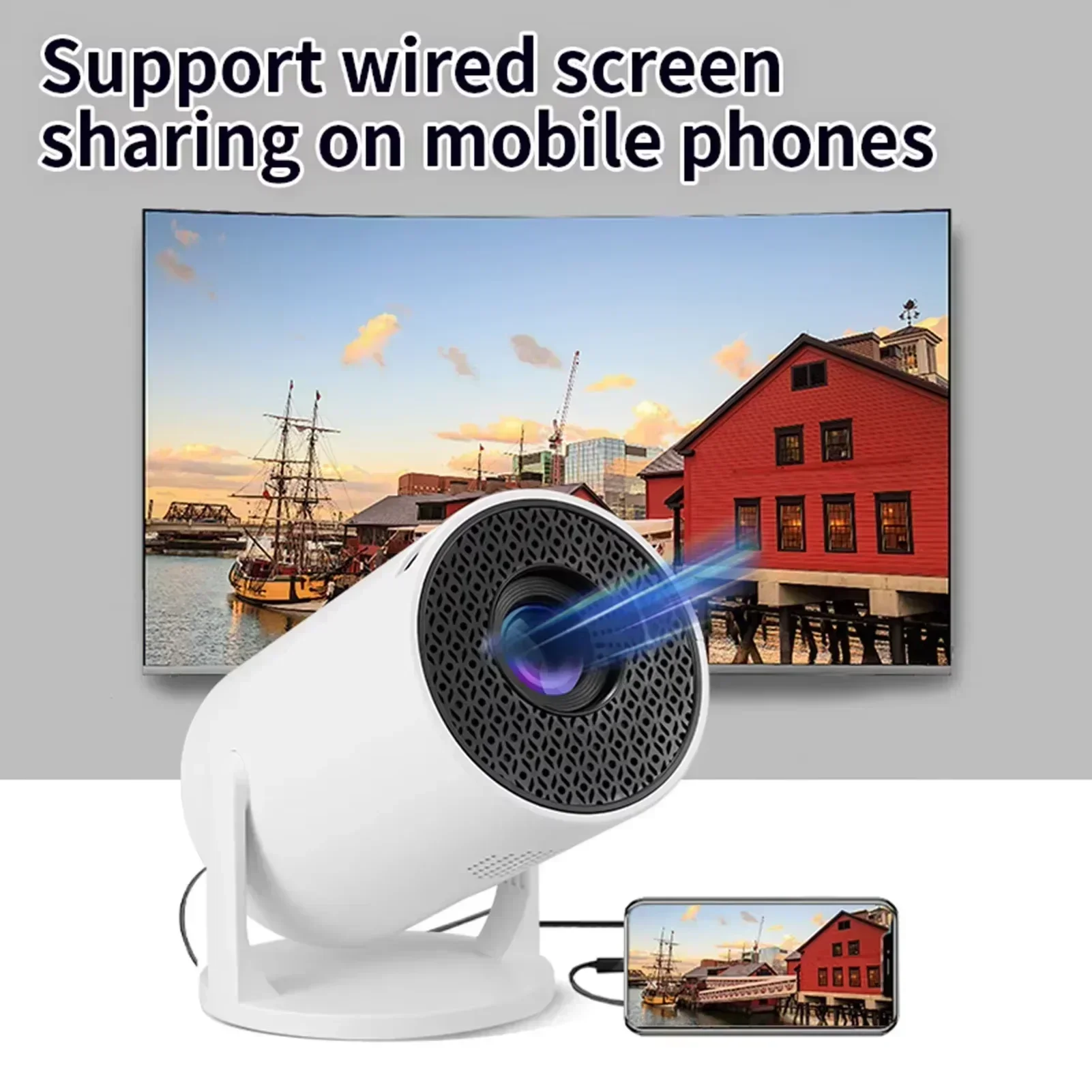 Nieuwe SmartProjector Mini HY3 - Home Cinema Setup recensie en prijs