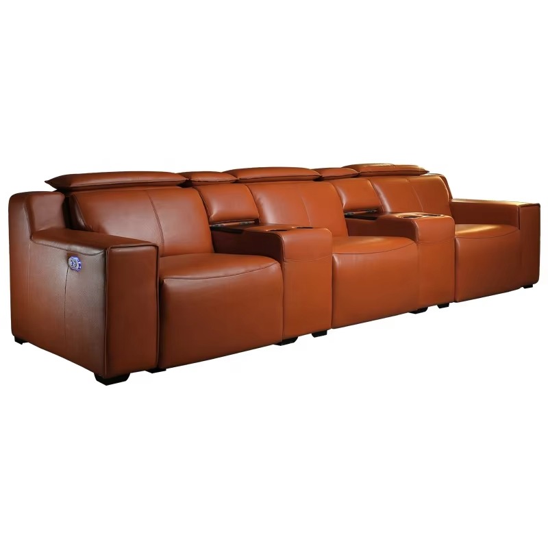 Moderne luxe bioscoopbank met  - Home Cinema High End recensie en prijs