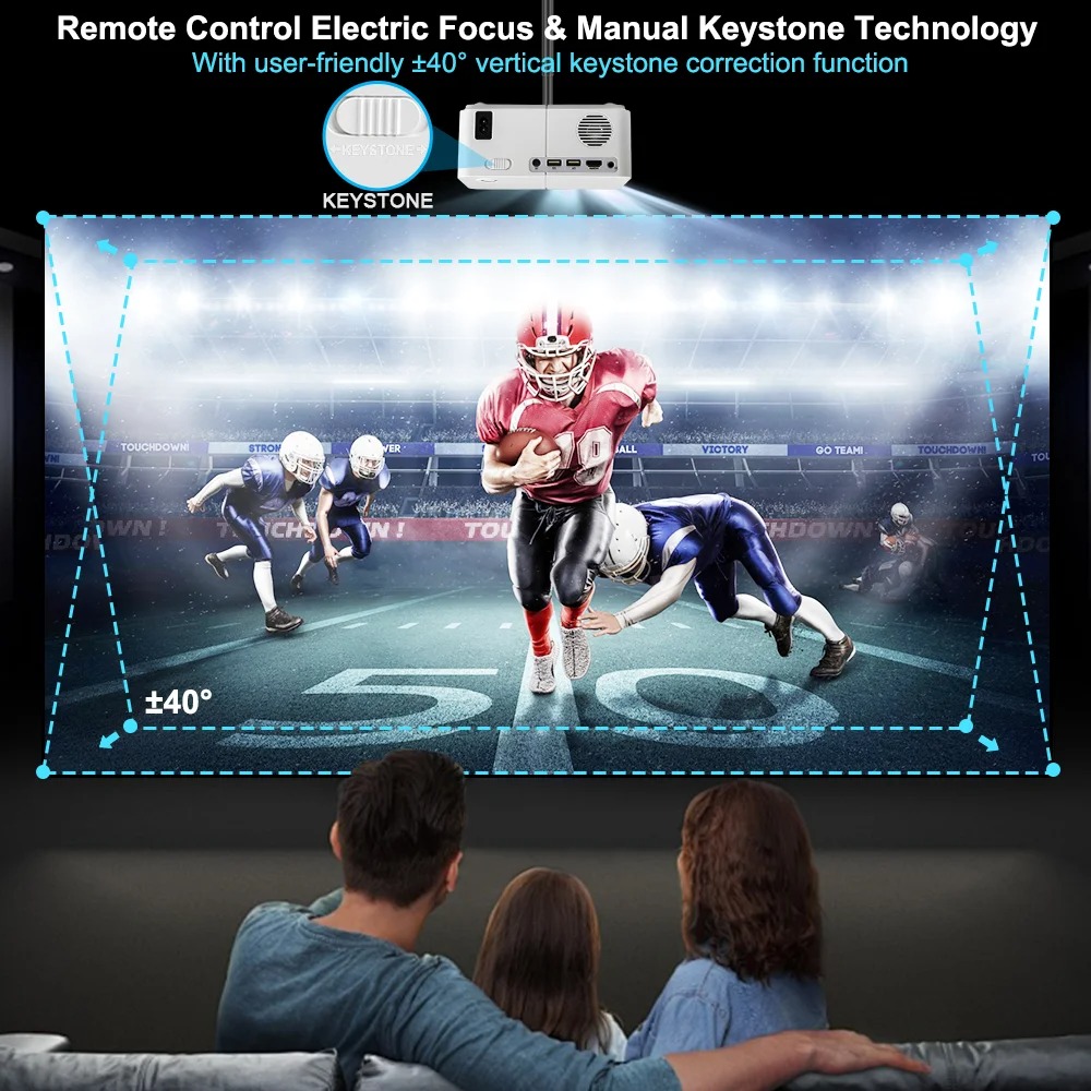 HD300 4K Full HD 1080P WIFI 45 - Home Cinema Complet recensie en prijs