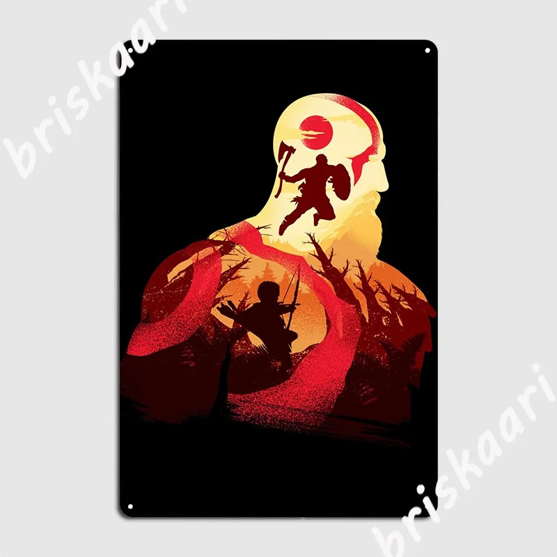 God Of War Kratos Metalen bord - Home Cinema Setup recensie en prijs