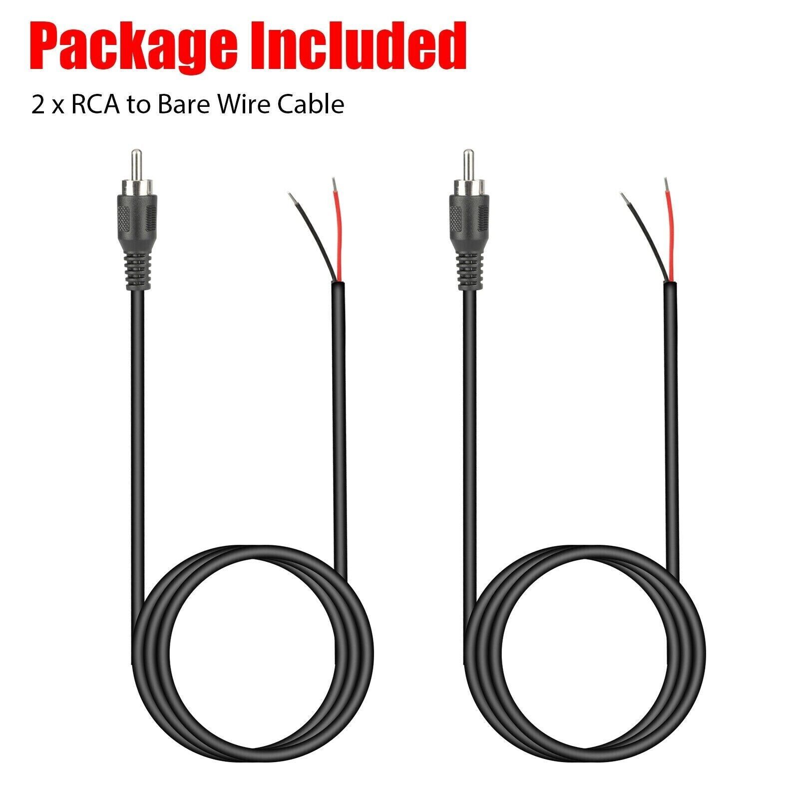2-pack 10ft RCA mannelijke ste - Home Cinema Idea recensie en prijs