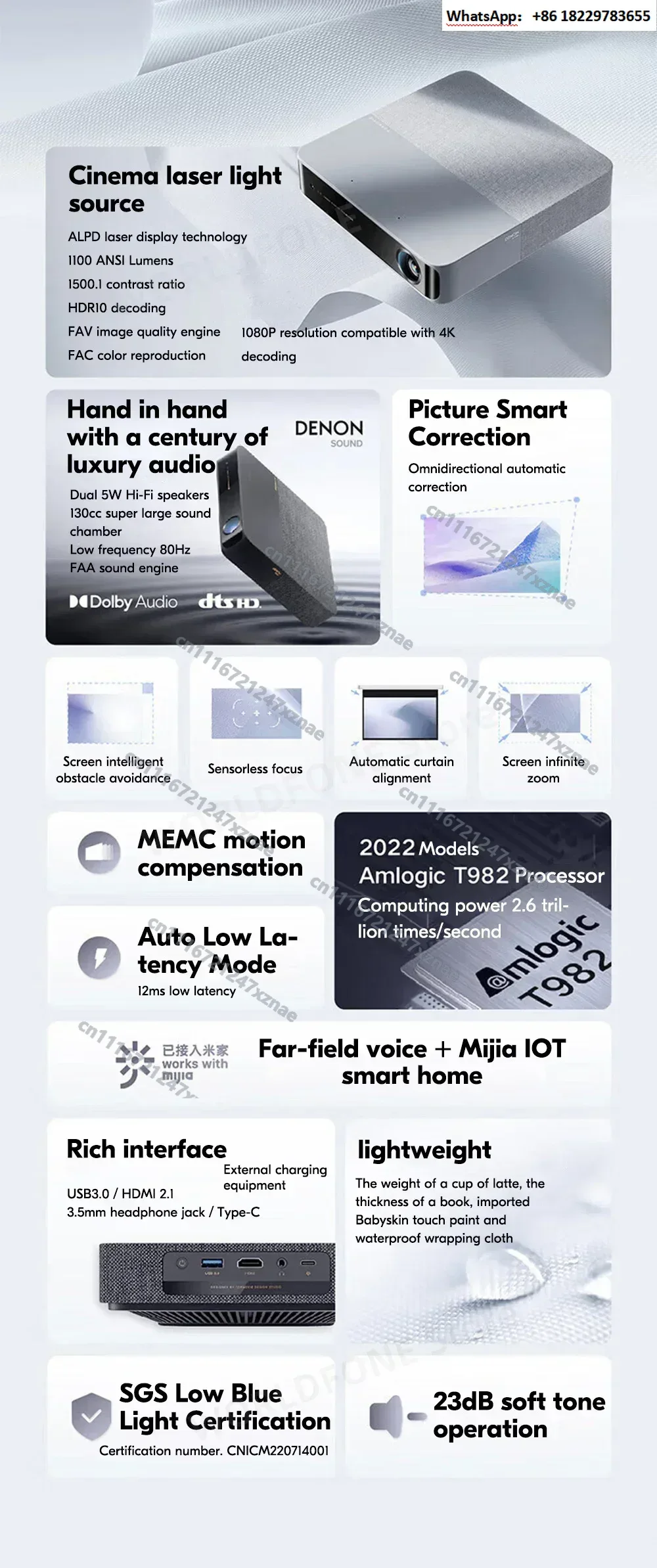 S5 ALPD Laserprojector 1080P F - Home Cinema Complet recensie en prijs