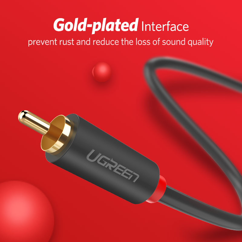Ugreen 2RCA Om 2 Rca Male Naar - Home Cinema Idea recensie en prijs
