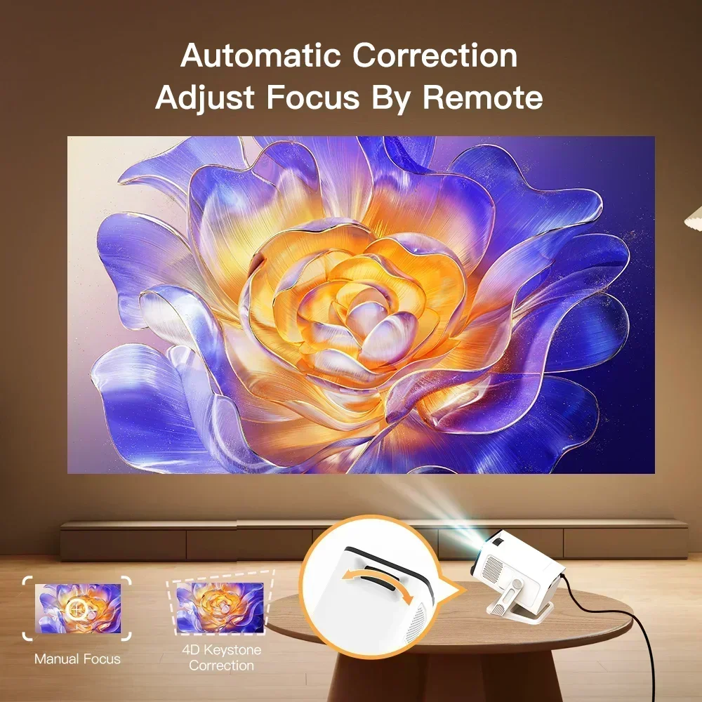 Mini-projector Wifi6 en BT5.4  - Home Cinema Hdmi recensie en prijs