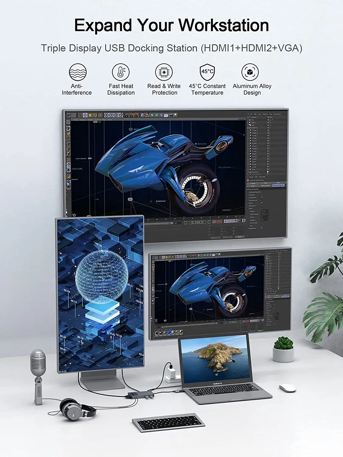 QGeeM USB 3.0 dockingstation,  - Home Cinema Usb recensie en prijs