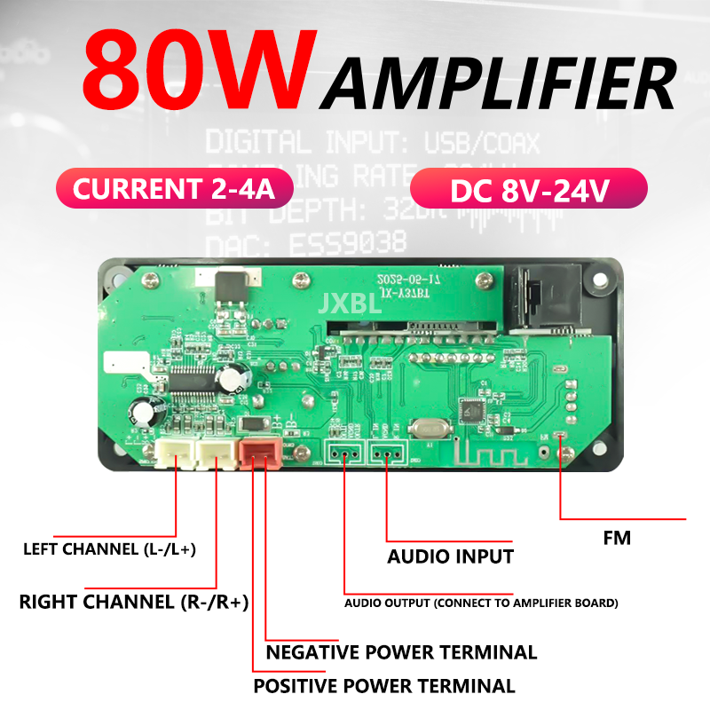 80W Bluetooth 5.0 MP3 Decoder  - Home Cinema In recensie en prijs