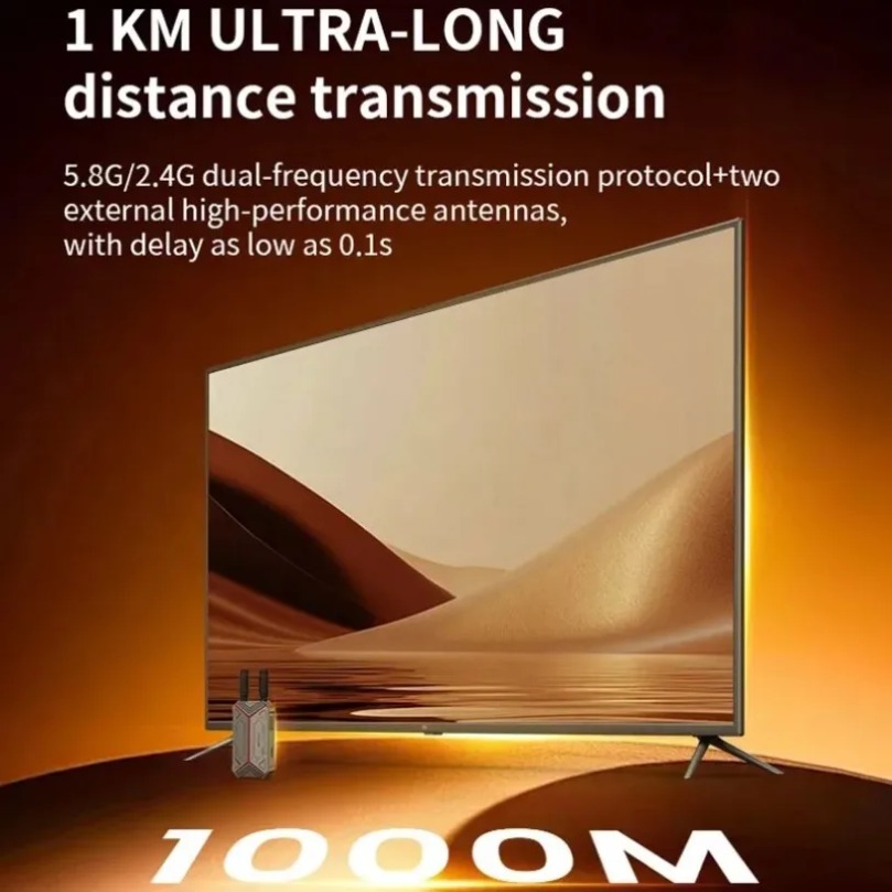 Dubbele antenne 1000M draadloz - Home Cinema In recensie en prijs