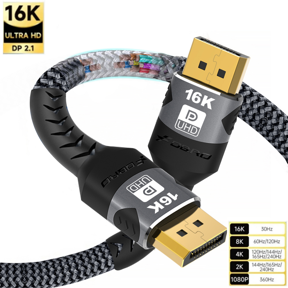 16K DP 2.1 Displayport-kabel 1 - Home Cinema Projector 4K recensie en prijs
