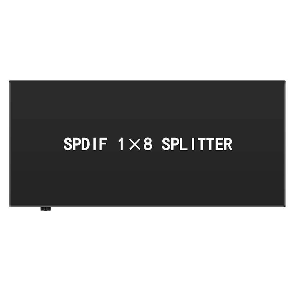 Optische Audio Splitter,1 In 8 - Home Cinema Idea recensie en prijs