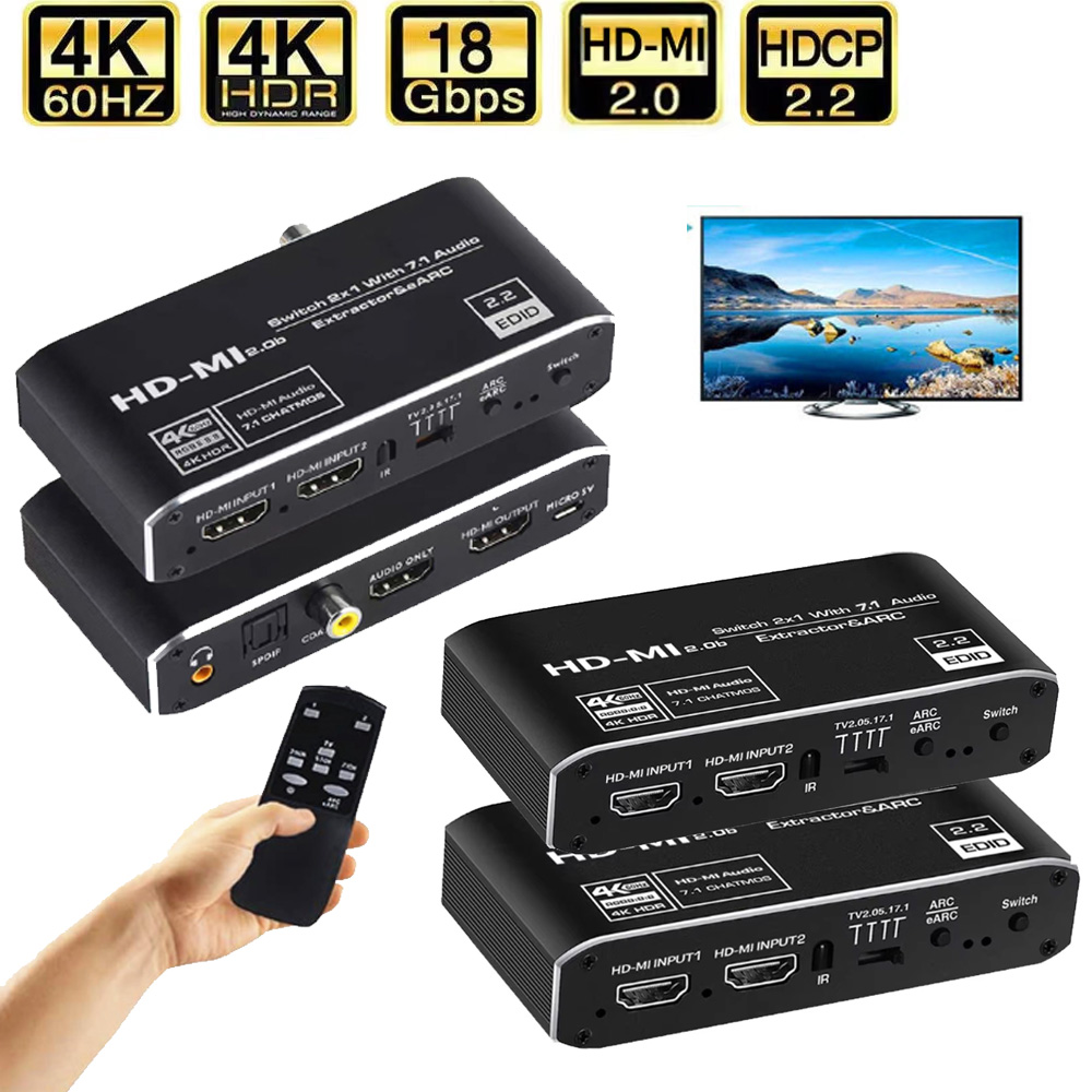 2x1 HDMI-compatibele schakelaa - Home Cinema Hdmi recensie en prijs