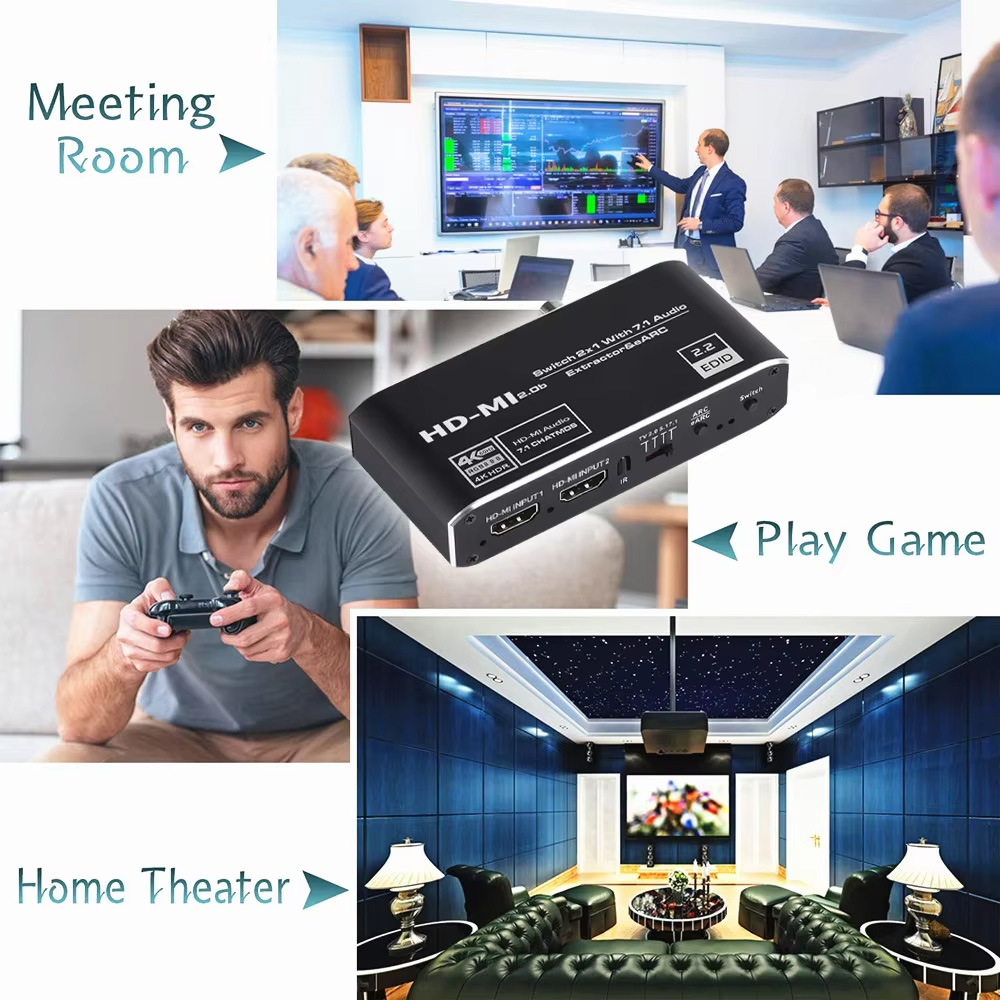 2x1 HDMI-compatibele schakelaa - Home Cinema Hdmi recensie en prijs