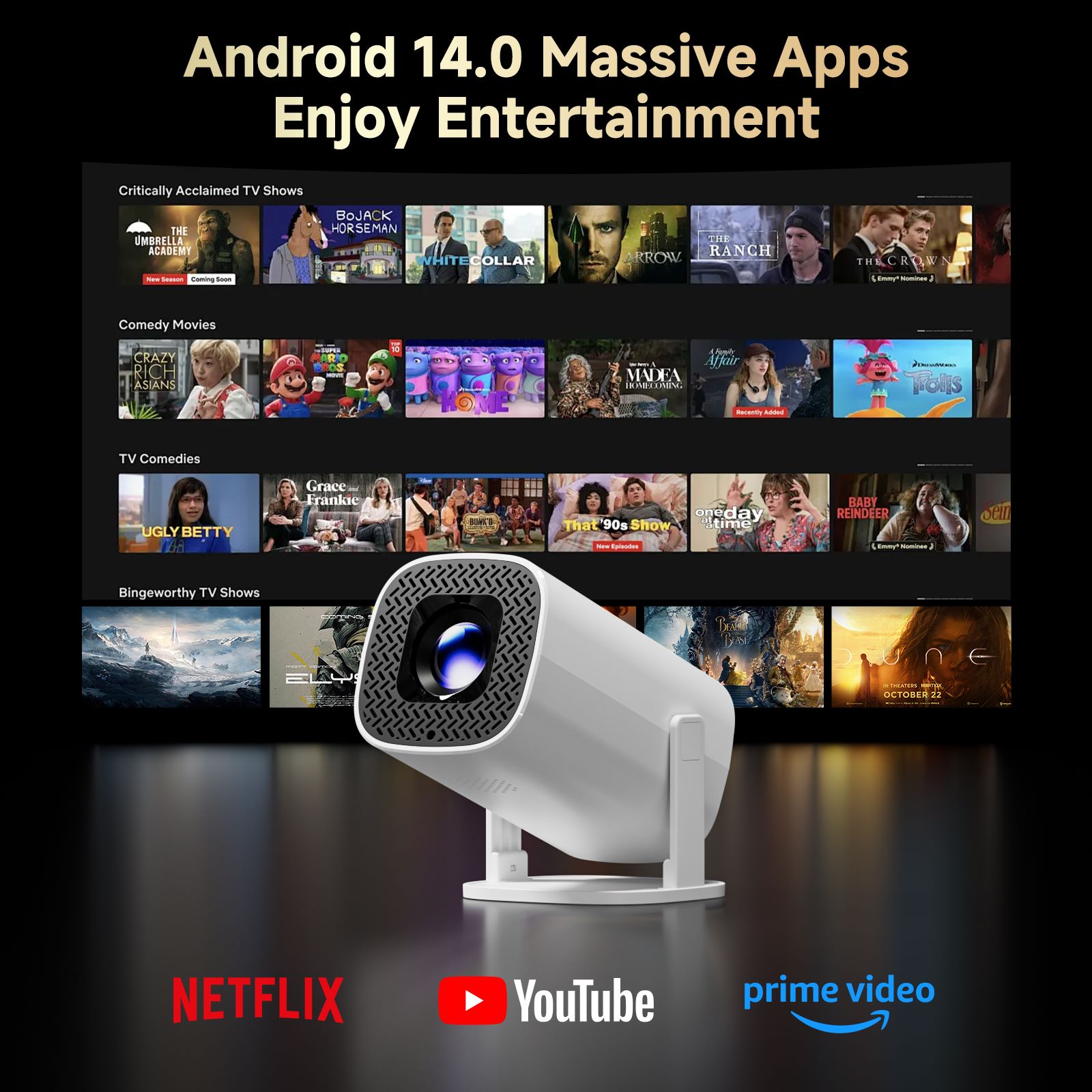 P30 PRO Smart Mini-projector A - Home Cinema Hdmi recensie en prijs