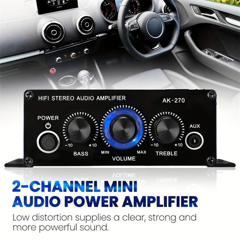 AK-270 400W Mini Eindversterke - Home Cinema Idea recensie en prijs