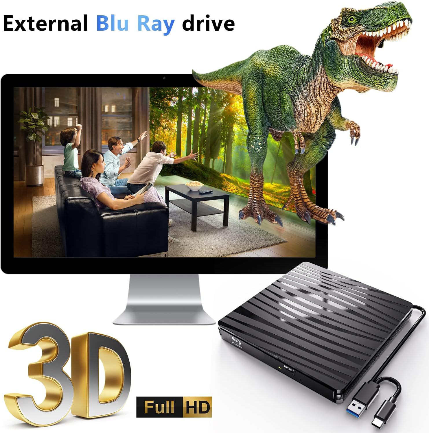 USB3.0 Externe Blu-ray Optisch - Blu Ray Disc Player recensie en prijs