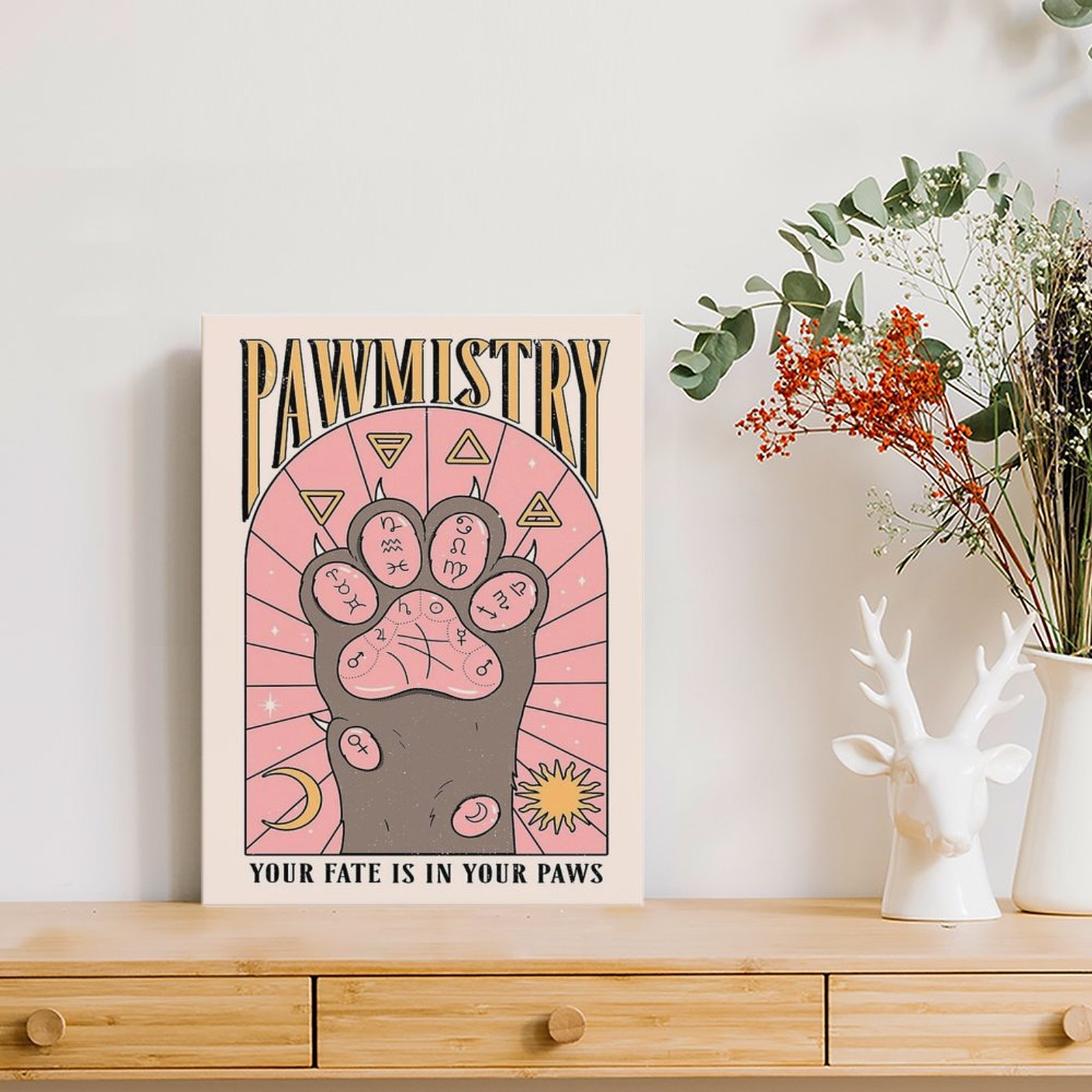 Pawmistry Canvas Schilderij Po - Home Cinema In recensie en prijs
