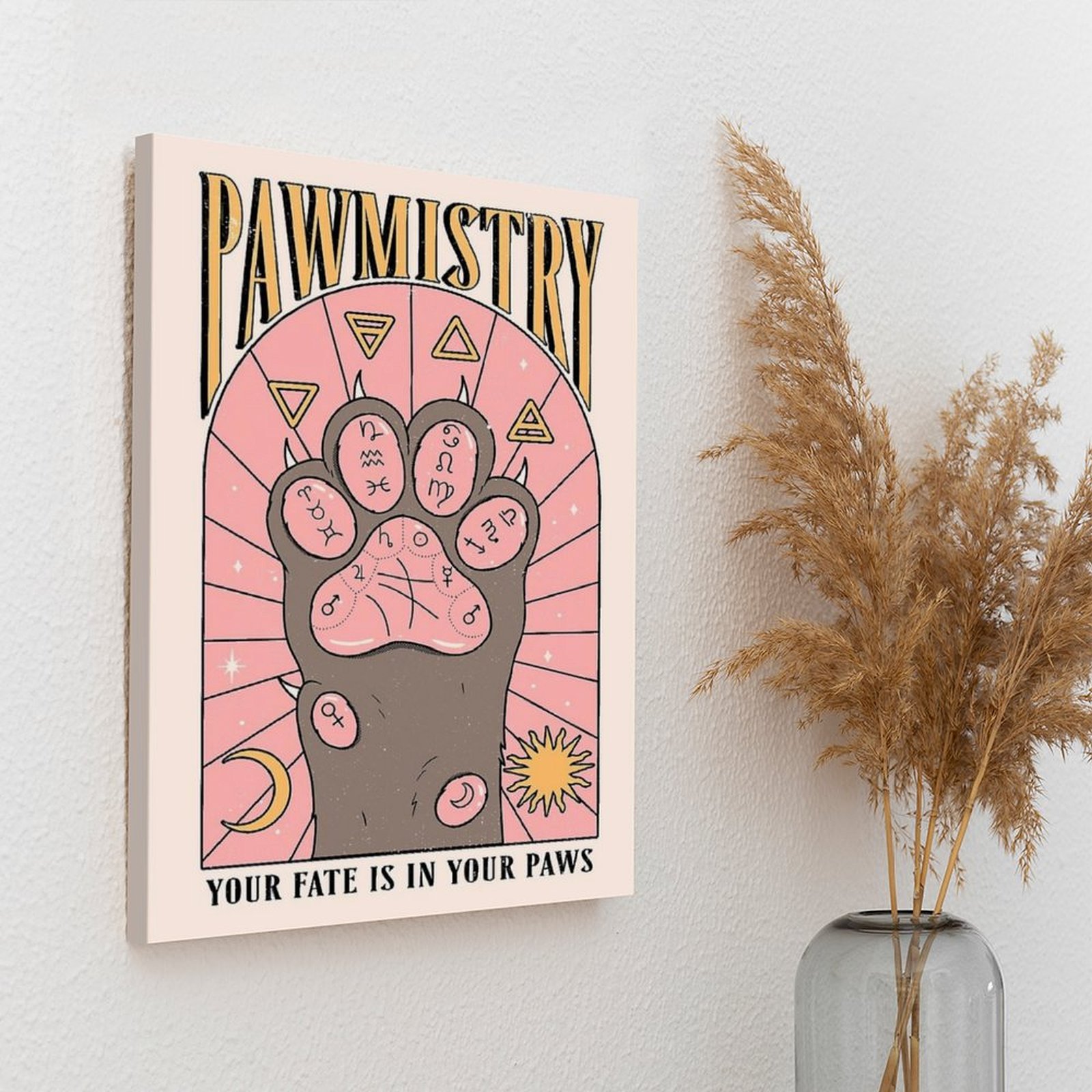 Pawmistry Canvas Schilderij Po - Home Cinema In recensie en prijs