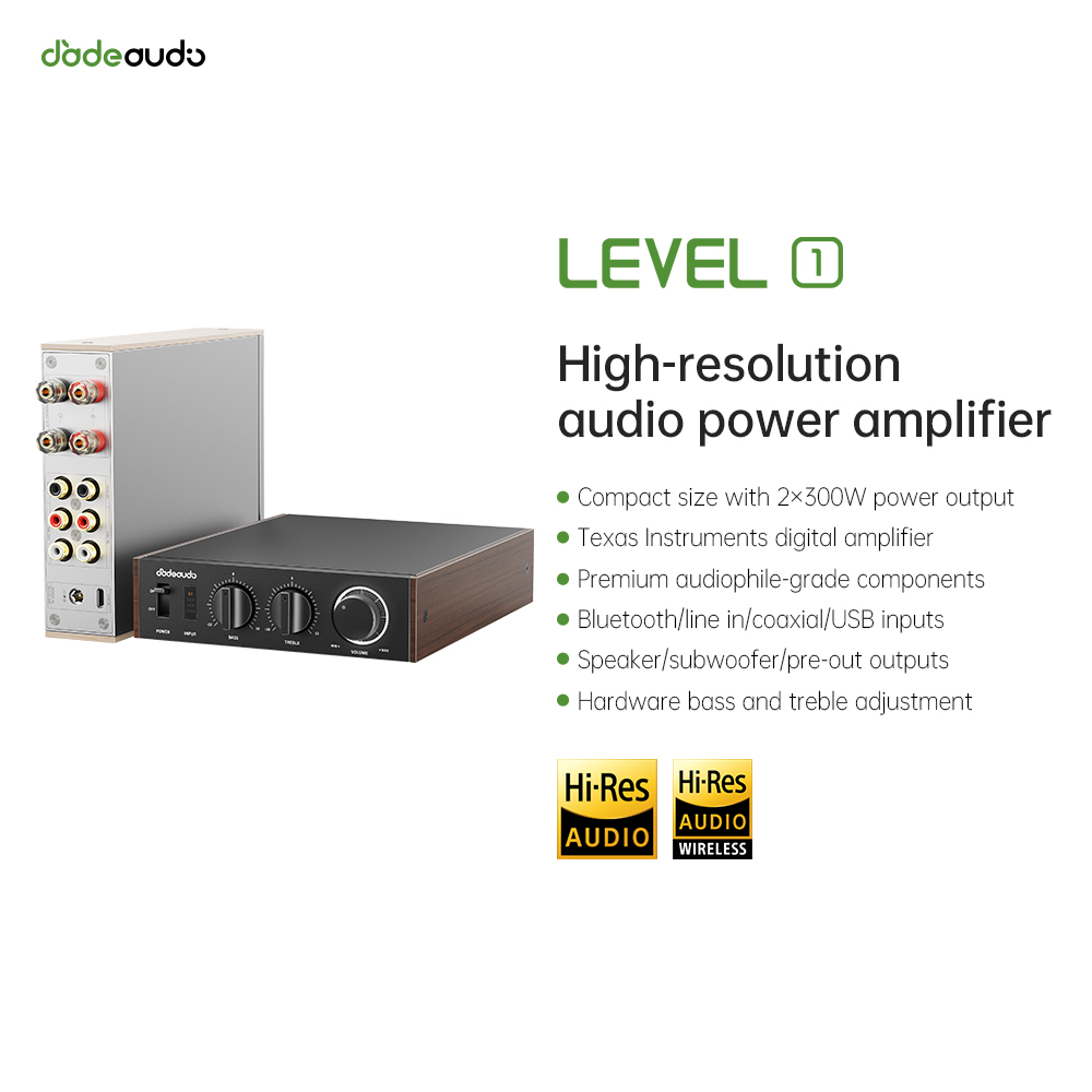 JadeAudio Level 1 Desktop HiFi - Home Cinema Idea recensie en prijs