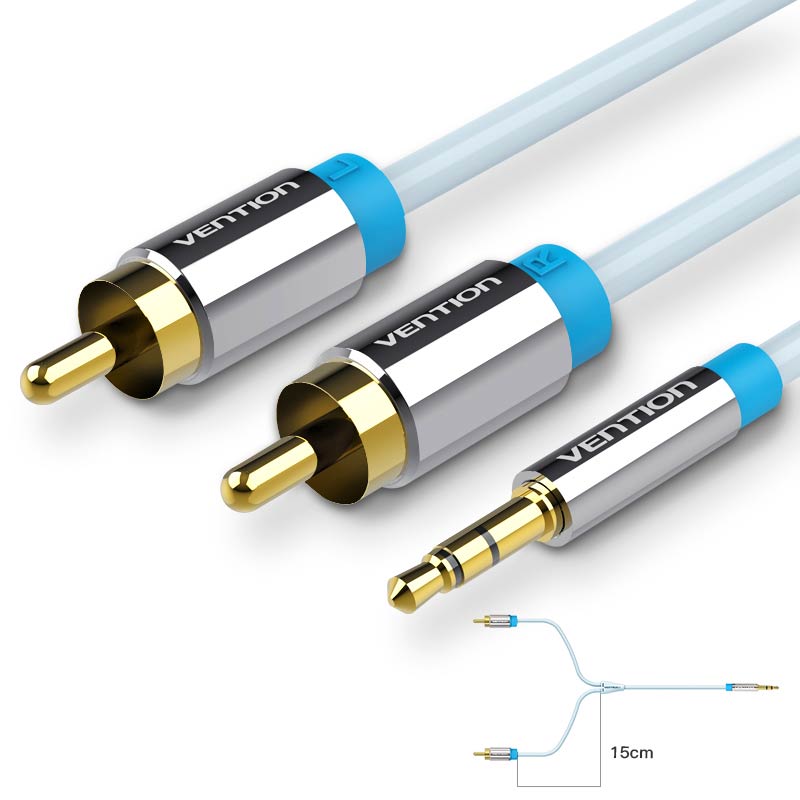 Ventie RCA Kabel 3.5 naar 2rca - Home Cinema Idea recensie en prijs