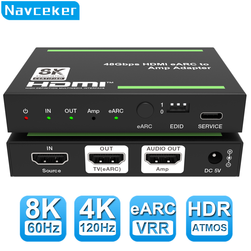 Navceke 4K 120Hz HDMI 2.1 EARC - Home Cinema Hdmi recensie en prijs